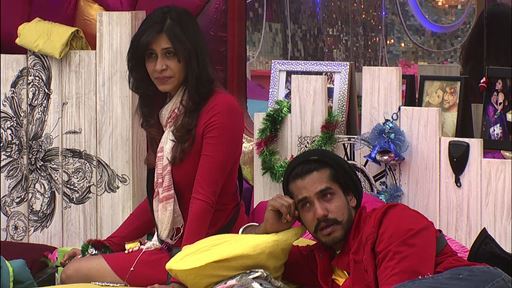 Housemates celebrate Christmas
