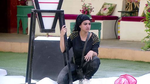 Priya stands against the inmates in ticket to finale week task